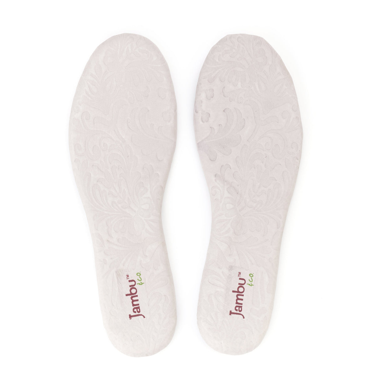 Jambu Quality - Women's Memory Foam Replacement Insoles Grey