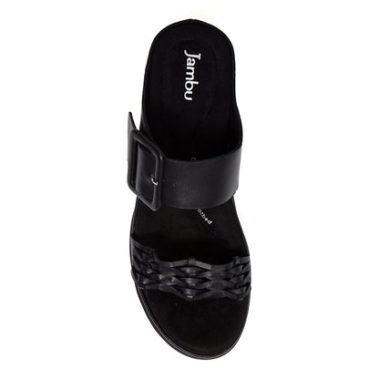 Jambu Smart Buy - Women Dara Black Shimmer