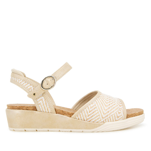 Jambu Top Pick - Women Whitney Cream Raffia