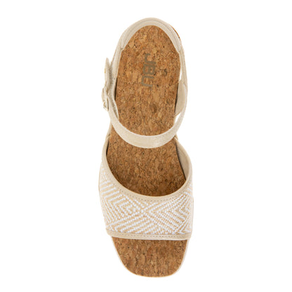 Jambu Top Pick - Women Whitney Cream Raffia