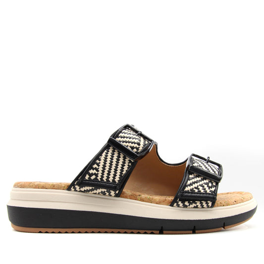 Jambu Recommended - Women Kona Black Raffia