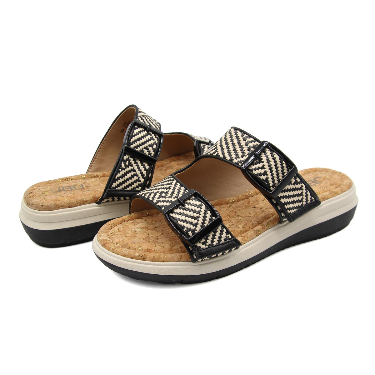 Jambu Recommended - Women Kona Black Raffia