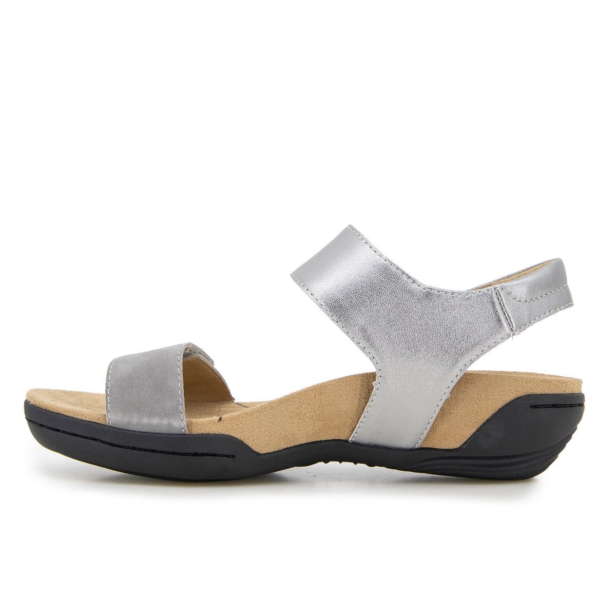 Jambu Top Pick - Women Morgan Wide Gunmetal/Pewter