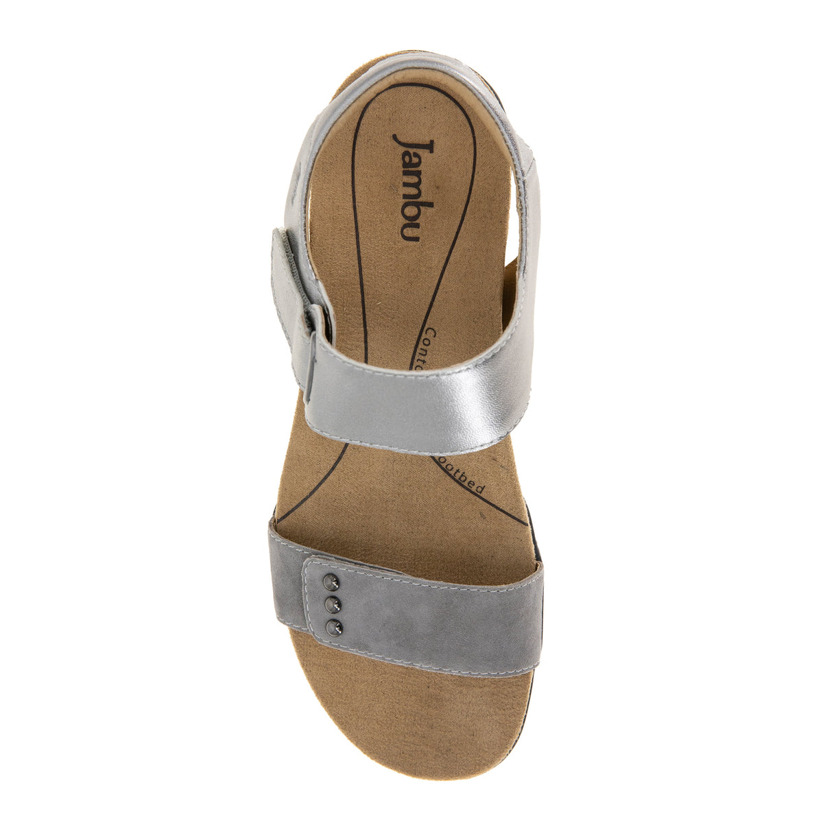 Jambu Top Pick - Women Morgan Wide Gunmetal/Pewter
