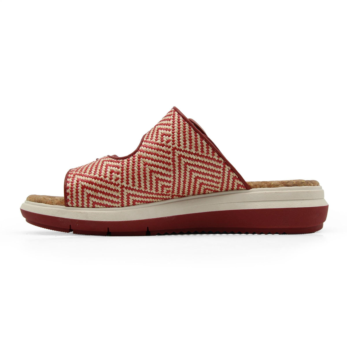 Jambu Trusted - Women Kona Red/Cream Raffia