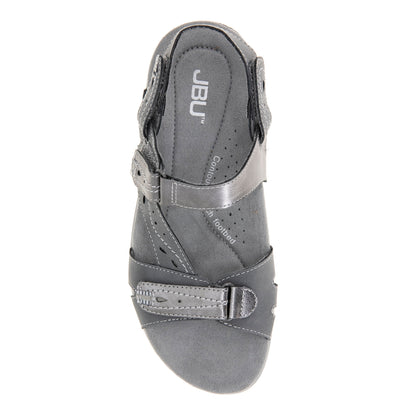 Jambu Everyday - Women Stephie Vegan Charcoal/Gunmetal