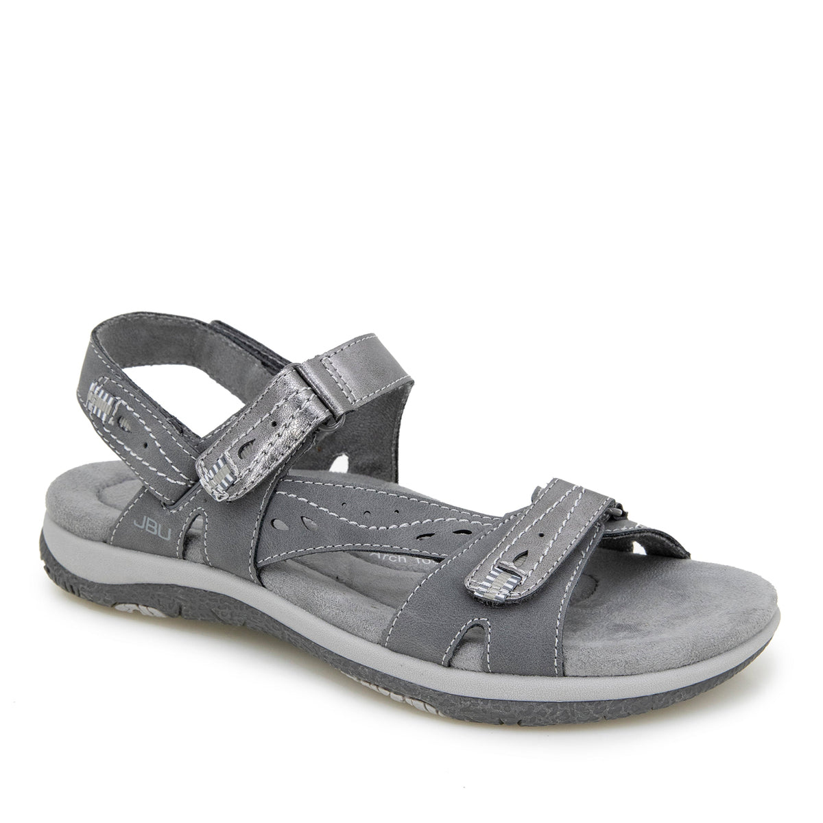 Jambu Everyday - Women Stephie Vegan Charcoal/Gunmetal