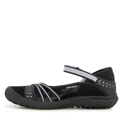 Jambu Sale - Women Maya Black/Off White