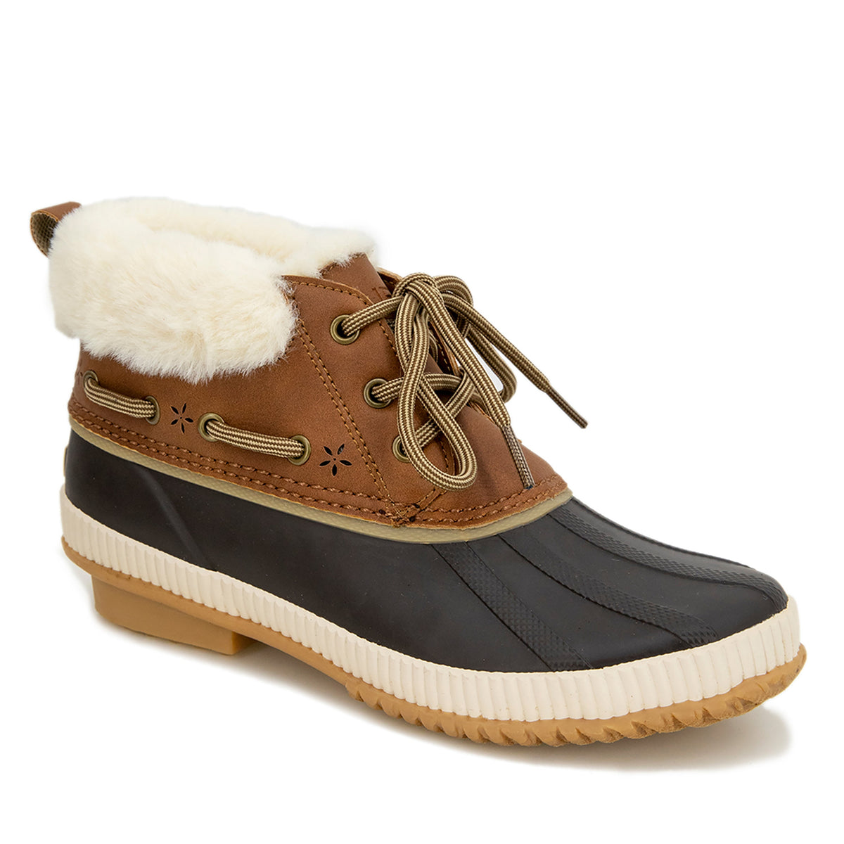 Jambu Sale - Women Maria Waterproof Brown