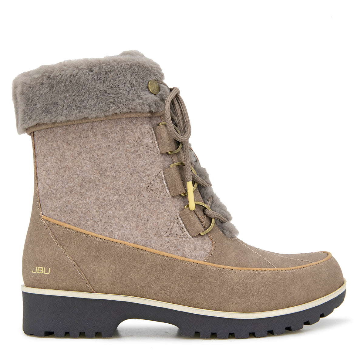 Jambu Recommended - Women Northgate Waterproof Taupe/Wool