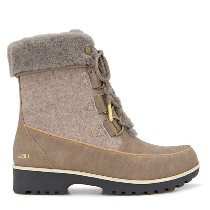 Jambu Recommended - Women Northgate Waterproof Taupe/Wool