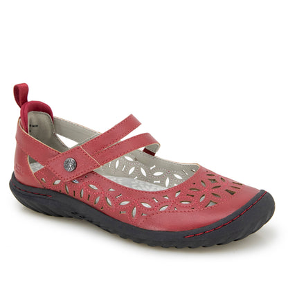 Jambu Quality - JBU Women's Mary Janes Bellerose Encore - Red