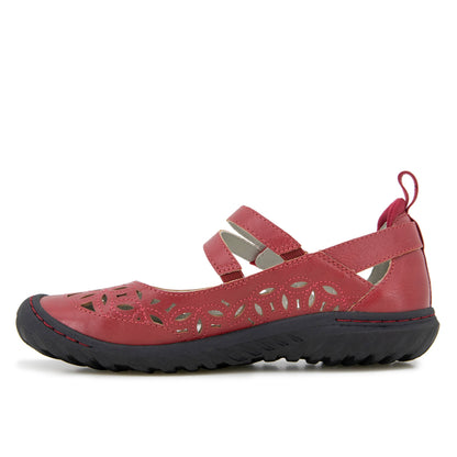 Jambu Quality - JBU Women's Mary Janes Bellerose Encore - Red