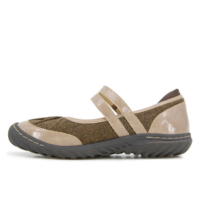 Jambu Discount - Women Simone Tan Patent/Multi