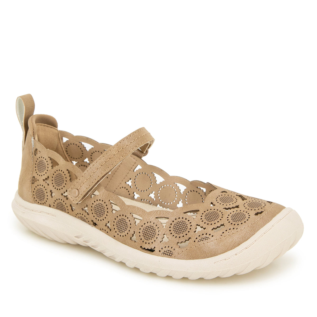 Jambu Premium - Women Anne Taupe Shimmer