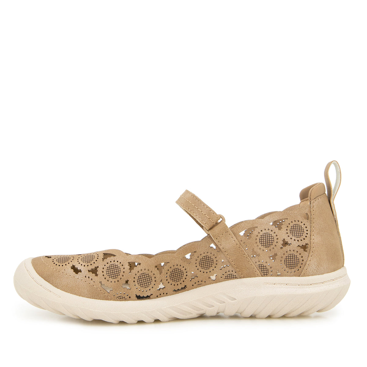 Jambu Premium - Women Anne Taupe Shimmer