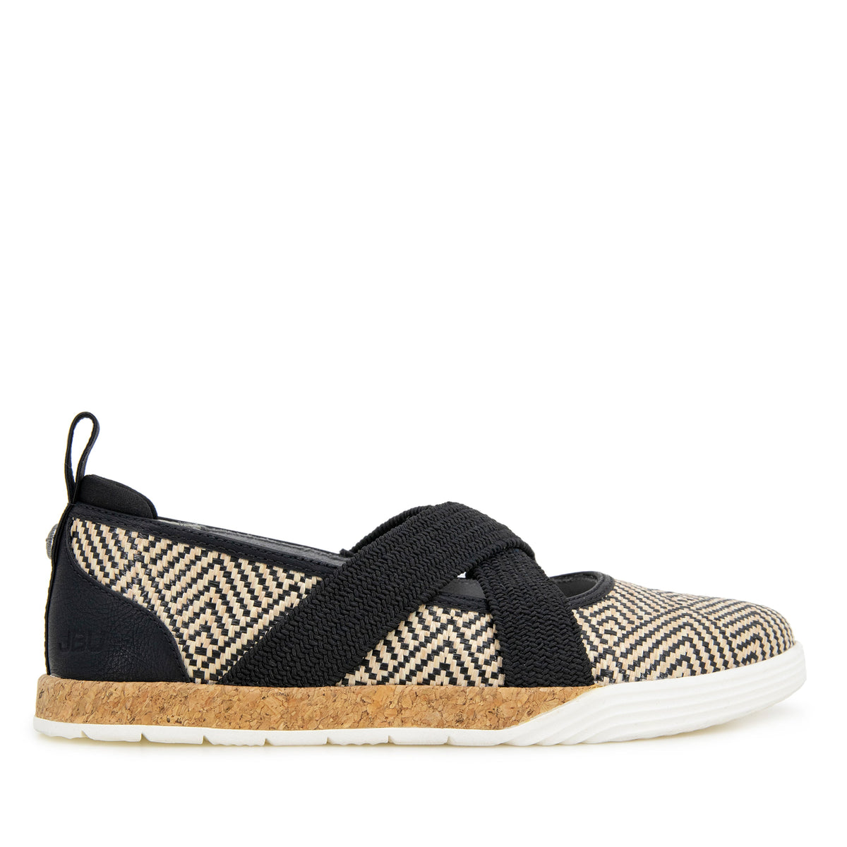 Jambu Great Value - Women Elm Black Raffia