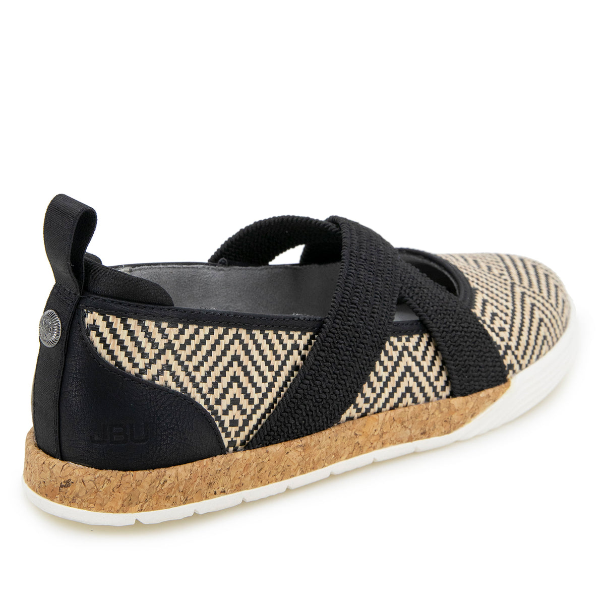 Jambu Great Value - Women Elm Black Raffia