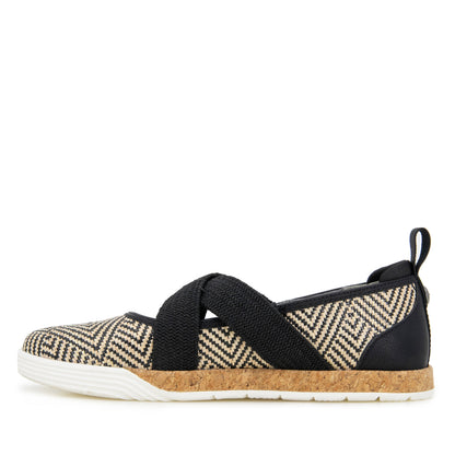Jambu Great Value - Women Elm Black Raffia