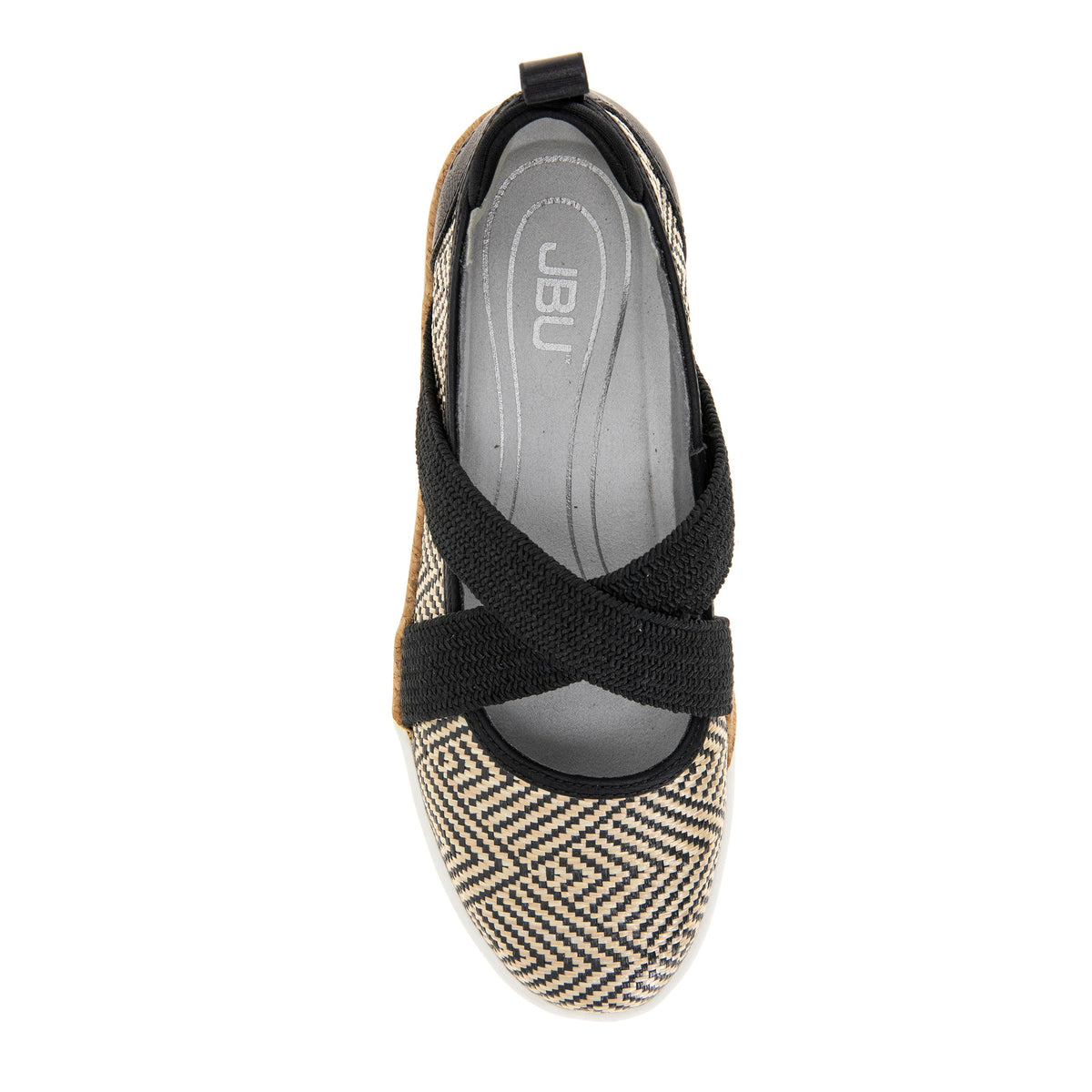Jambu Great Value - Women Elm Black Raffia