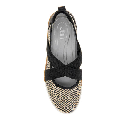 Jambu Great Value - Women Elm Black Raffia